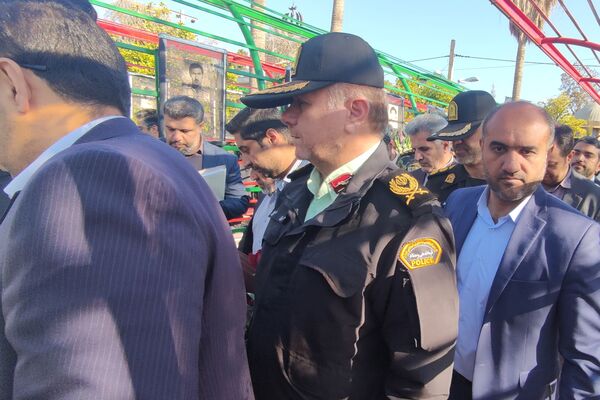 سومین سالگرد شهید علی‌اکبر رنجبر در گلزار شهدای شیراز