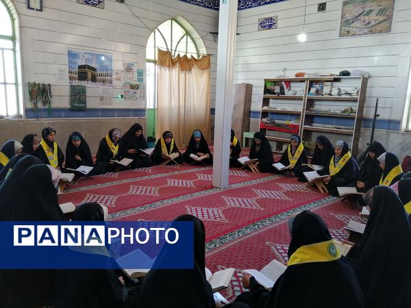 اعتکاف دانش‌آموزی در شهرستان ارسنجان