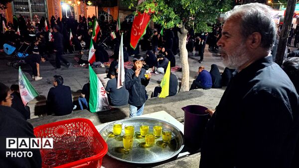 برپایی موکب قرارگاه جهادی شهرستان کاشمر در حاشیه اجتماعات عزاداری امام حسین
