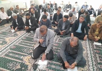 مراسم سالروز ارتحال حضرت امام خمینی(ره) در آموزش و پرورش استان بوشهر