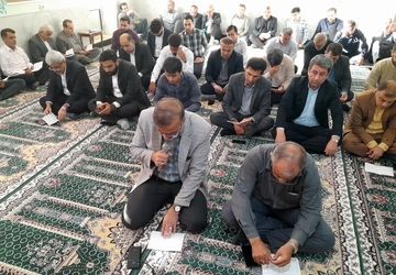 مراسم سالروز ارتحال حضرت امام خمینی(ره) در آموزش و پرورش استان بوشهر