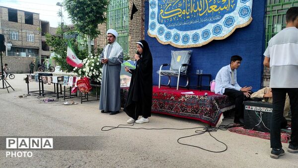 جشن زیبای  میلاد امام رضا(ع)در مسجد چهارده معصوم الغدیر 