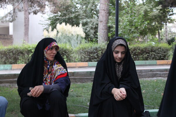 مراسم جاماندگان اربعین در کنار مزار شهدای سملقان