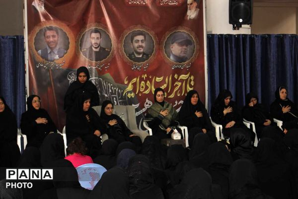 آیین گرامیداشت چهلم شهیدان ملکی در مصلای نظرآباد 