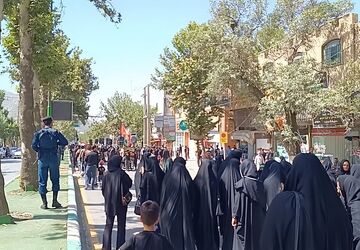 مریوان غرق در ماتم عاشورای حسینی