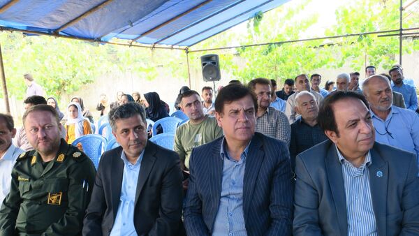 مراسم کلنگ‌زنی دبستان ۹ کلاسه غزالی ناو