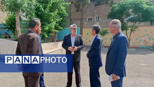 افتتاحیه آلاچیق در دبستان پانزده خرداد 