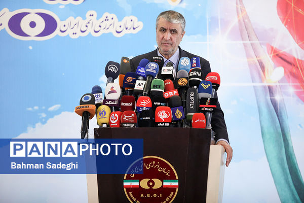 نشست خبری رئیس سازمان انرژی اتمی
