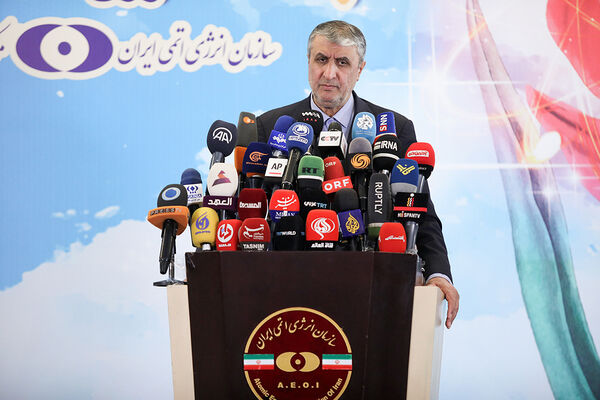 نشست خبری رئیس سازمان انرژی اتمی
