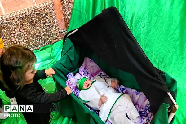 همایش بزرگ شیرخوارگان حسینی در شهر بار نیشابور 