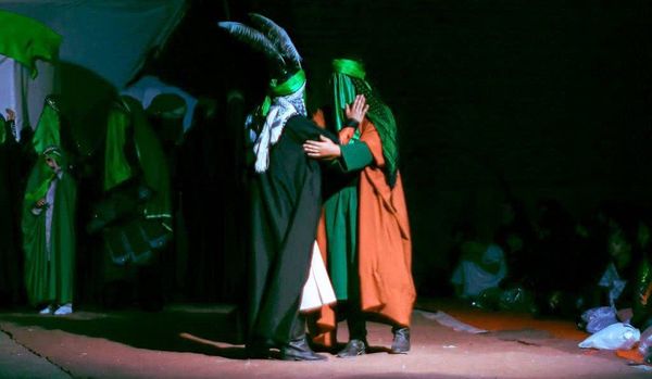 برگزاری مراسم تعزیه خوانی در کرج 