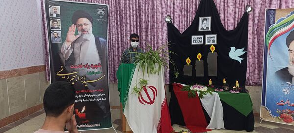 مراسم عزاداری در مدرسه استثنایی ولایت