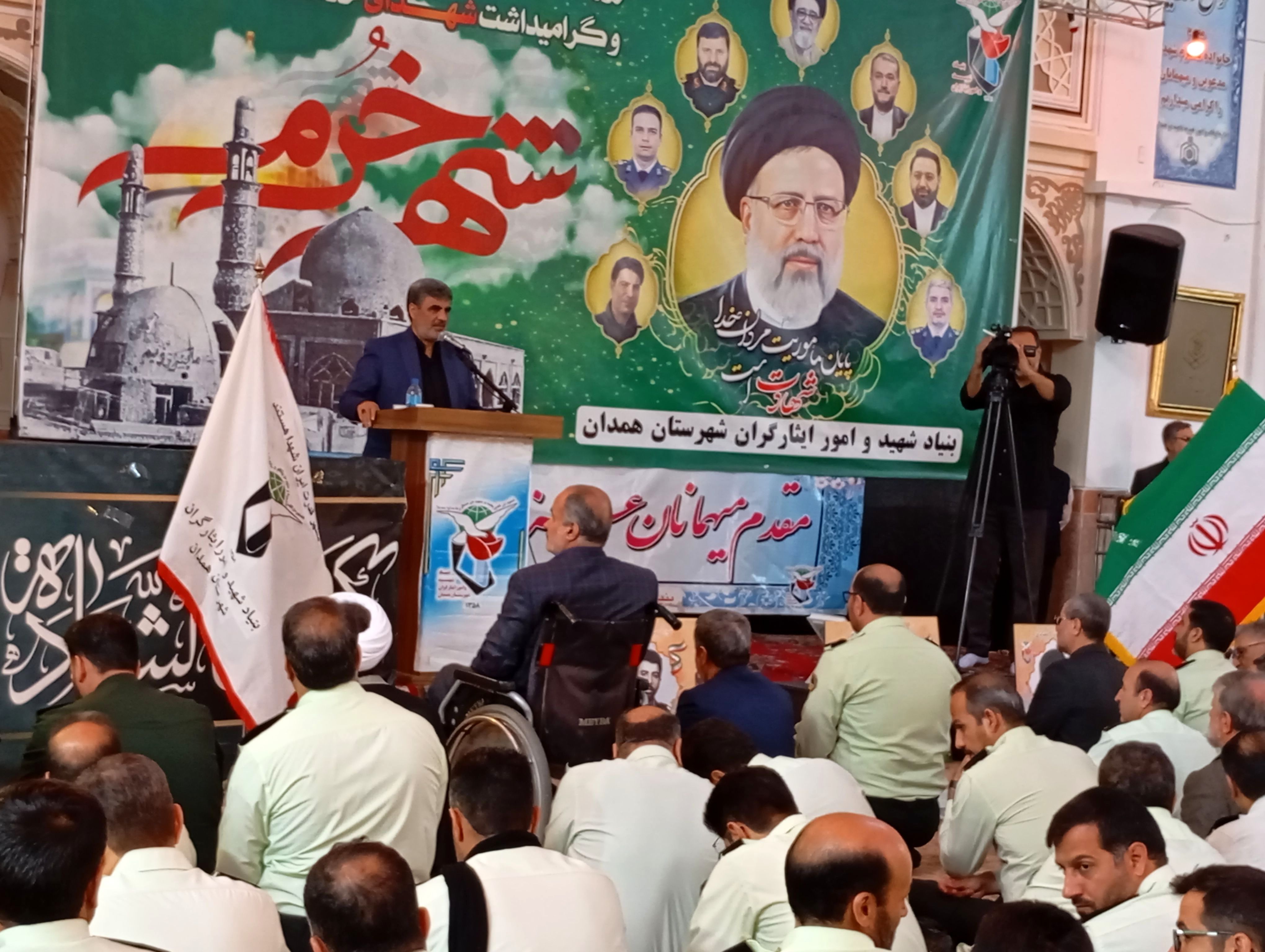 شهید رئیسی، مرد میدان و از جنس شهیدان رجایی و بهشتی بود