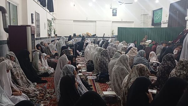 مراسم احیای شب بیست و سوم ماه رمضان در شهر تیتکانلو