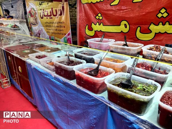 جلوه‌هایی از مراسم افتتاح نمایشگاه بهاره شهر جعفریه