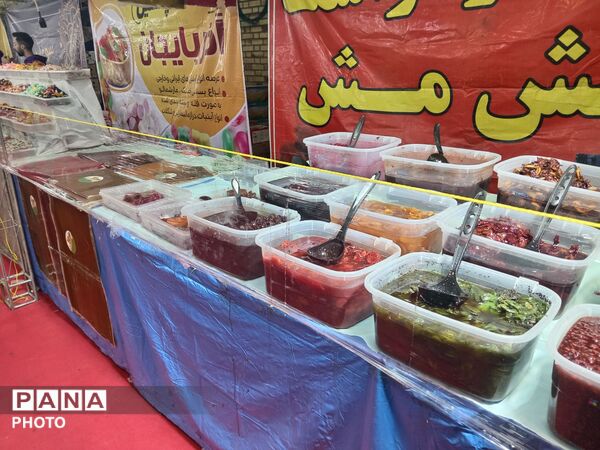 جلوه‌هایی از مراسم افتتاح نمایشگاه بهاره شهر جعفریه