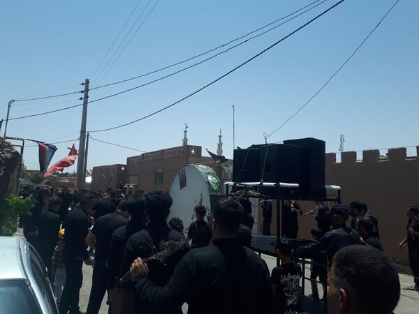 عاشورای حسینی در روستای بزنجرد 