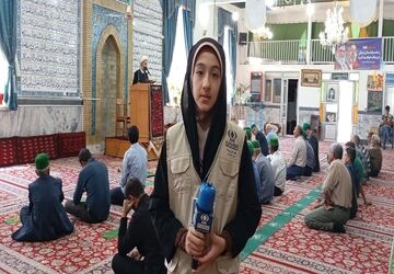 نماز عبادی سیاسی جمعه درشهر  بار نیشابور