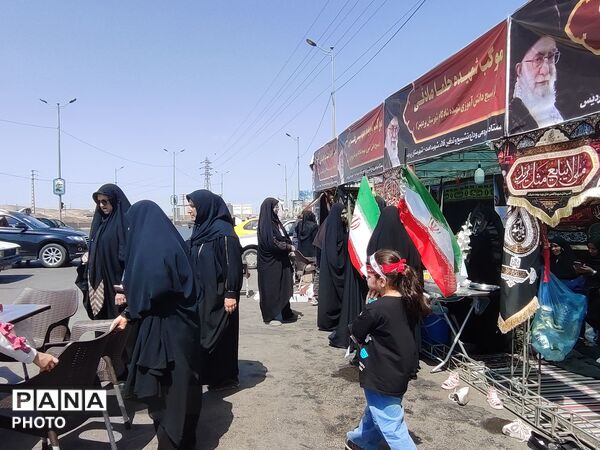 مدارس اسکان و موکب های پذیرایی در پردیس