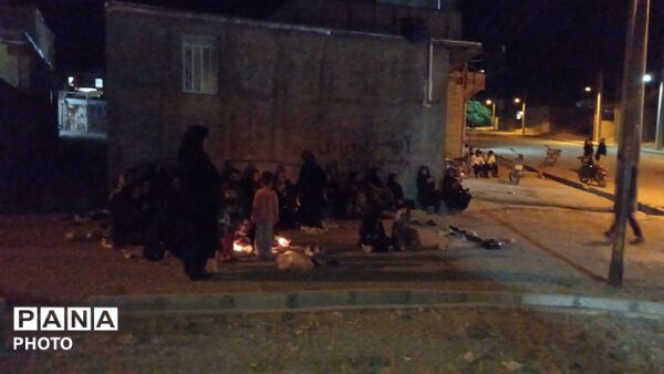 شب عاشورا در میرزآباد نورآباد