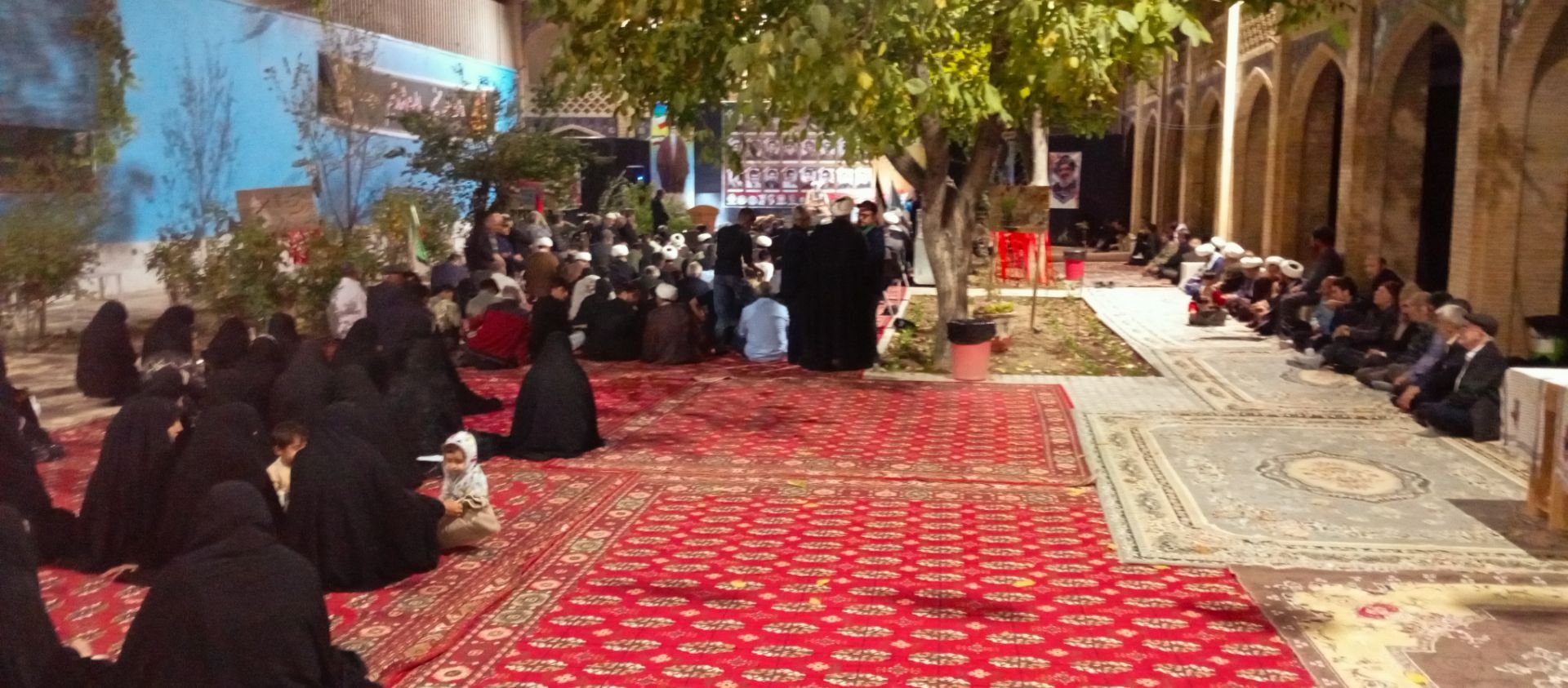 یادواره شهدای طلاب و روحانیت در حوزه علمیه آیت الله حکیم شهرستان شیروان