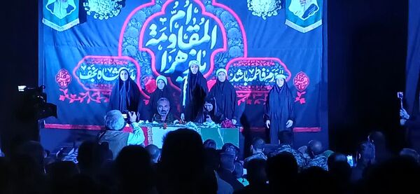 استقبال از شهید گمنام در شهرستان علی‌آباد کتول