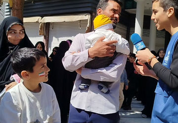 کودکان ما، فریاد قدس را به گوش جهان می‌رسانند