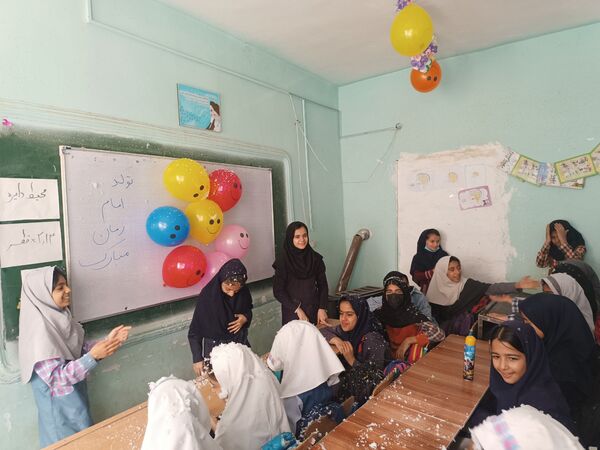 تجلی شکوه مهدوی در دبستان حضرت فاطمه (س)