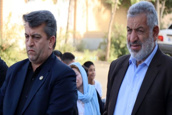 آیین افتتاح کلاس ورزش مدرسه ۲۲ بهمن روستای مندکان شهرستان پاکدشت  