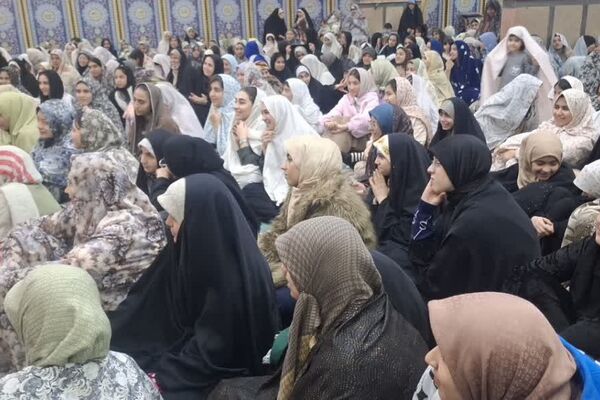 افتتاحیه اعتکاف دختران چهاردانگه