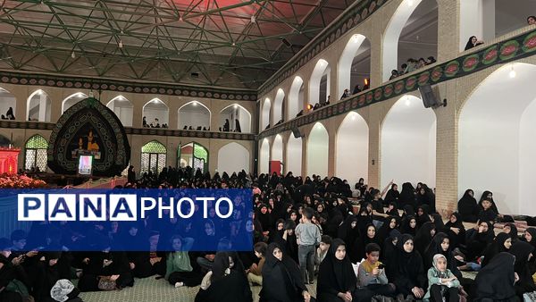 مراسم احیا شب بیست و یکم در حسینیه سفید اشکذر 