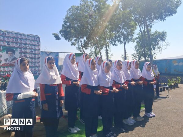 طنین زنگ «مهر و ایثار» در دبستان حافظ فرسفج