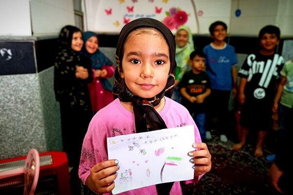 اوقات فراقت برای کودکان در مصلی نماز جمعه