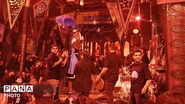 مراسم یادبود حضرت قاسم بن الحسن (ع) در تکیه ششناو شهرستان تفرش 