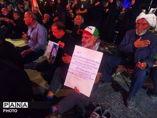 استمرار بی‌پایان در نیشابور؛ شب صد و بیست و هشتم عزای رهبر شهید_۱