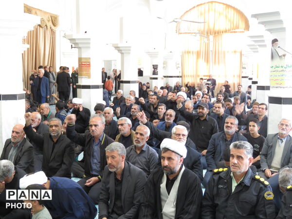 نماز عبادی سیاسی جمعه در خلیل آباد