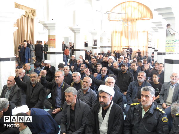 نماز عبادی سیاسی جمعه در خلیل آباد