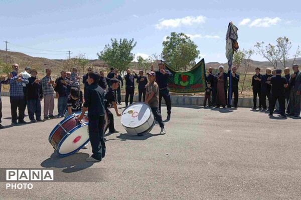 شهر راز غرق در سوگ اربعین؛ آیین باشکوه عزاداری حسینی با حضور گسترده مردم