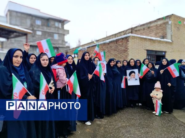 خروش انقلابی مردم شهرستان خداآفرین 