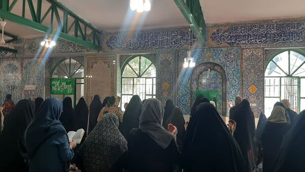 مراسم باشکوه ختم صلوات به مناسبت میلاد پیامبر (ص) در مسجد امام سجاد (ع) شازند
