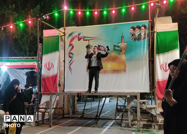 حماسه اقتدار تجمعات درمیدان هشتم شهریور مشهد از قاب پانا 