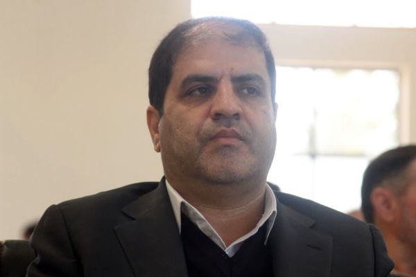 مراسم نمادین ورود امام خمینی(ره) در فرودگاه شهید صدوقی یزد