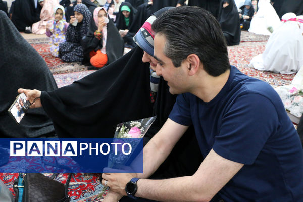 جشن ازدواج مسجدی 132 زوج جوان در قم - 2