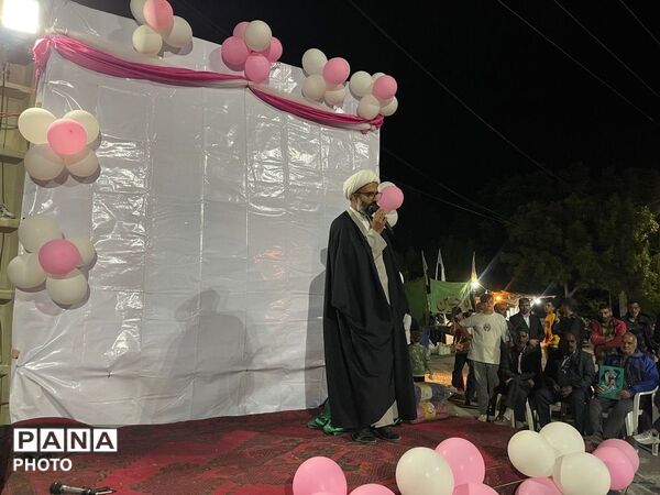حال و هوای مهمانی جشن غدیر در شهر بار