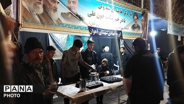 گذری بر موکب های خیابانی نیشابور 