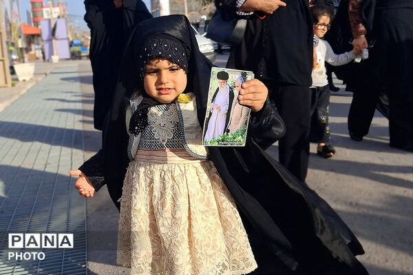 باشت غرق در سوگ و بیعت،وداع با امام و پیمان با رهبر