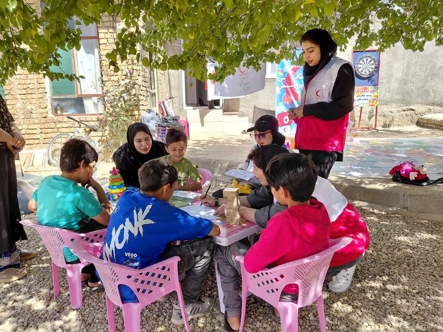 «تیم سحر» جمعیت هلال احمر شهرستان بروجن در روستای تگرگ‌آب حضور پیدا کرد