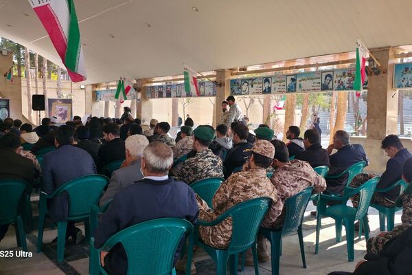 مراسم عزاداری حضرت ام‌البنین(س) همراه با تجلیل از خانواده‌های شهدا در رباط‌کریم