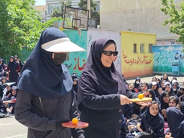 برگزاری المپیاد ورزشی درون مدرسه‌ای در دبیرستان سیزده آبان ناحیه یک کرج