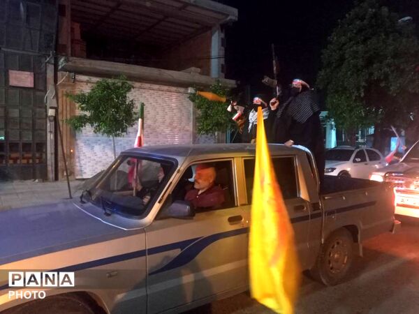 اجتماع مردمی حامیان آرمان‌های انقلاب اسلامی ایران در گلوگاه 